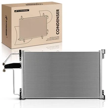 A/C Condenser with Bracket for Cadillac DeVille 1994-1995 V8 4.9L Sedan 4-Door
