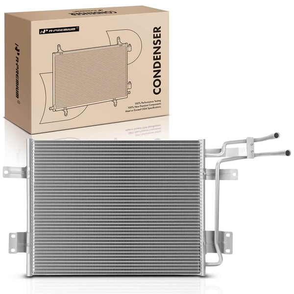 AC Condenser with Bracket for Dodge Dakota 1994-1996 2.5L 3.9L 5.2L