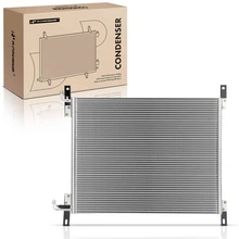 AC Condenser with Bracket for 1998-1999 Freightliner FLB
