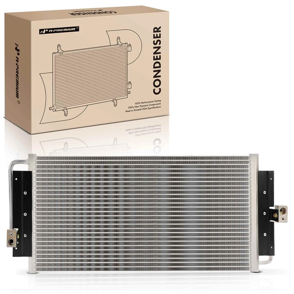 AC Condenser with Bracket for Dodge Plymouth Neon 1995-1999 1.4L 1.6L 2.0L 2.4L