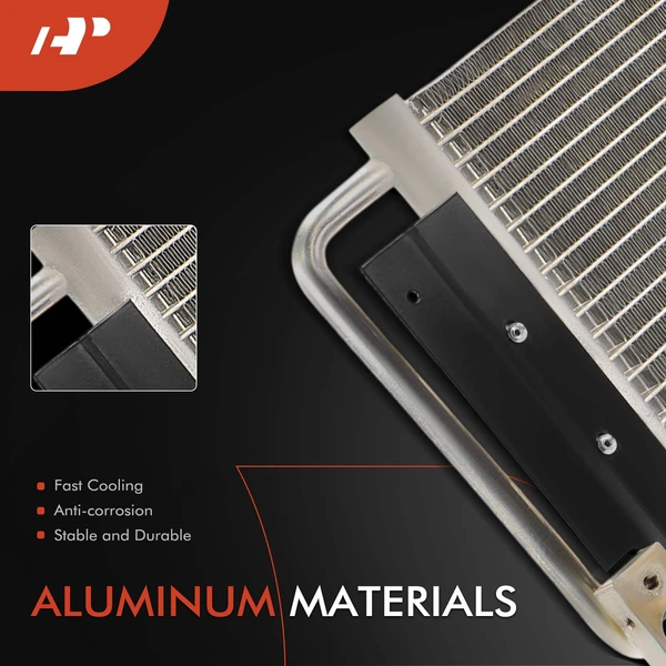 AC Condenser with Bracket for Dodge Plymouth Neon 1995-1999 1.4L 1.6L 2.0L 2.4L