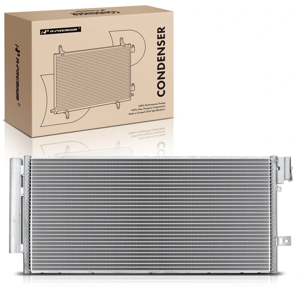 AC Condenser with Receiver Drier for 2012-2020 Chevrolet Sonic