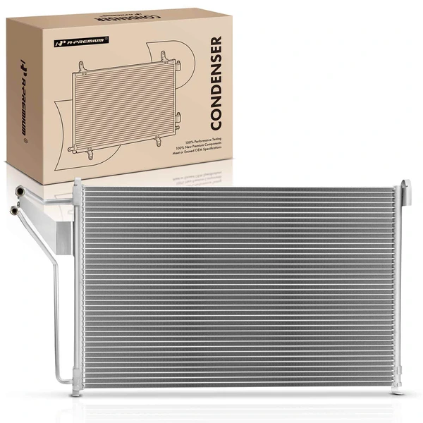 AC Condenser with Bracket for Chevrolet Malibu Buick Regal Century Olds Pontiac