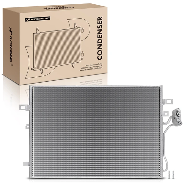 AC Condenser without Receiver Drier for 2011-2020 Dodge Journey