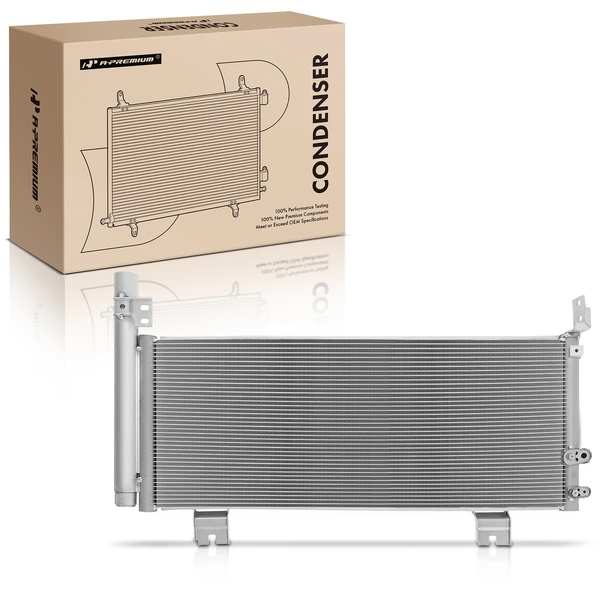 AC Condenser with Receiver Drier for 2013-2018 Lexus GS450h