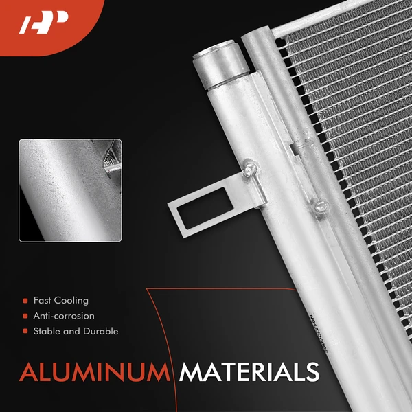 AC Condenser with Receiver Drier for Mercedes-Benz V177 X118 X156 CLA GLA Class