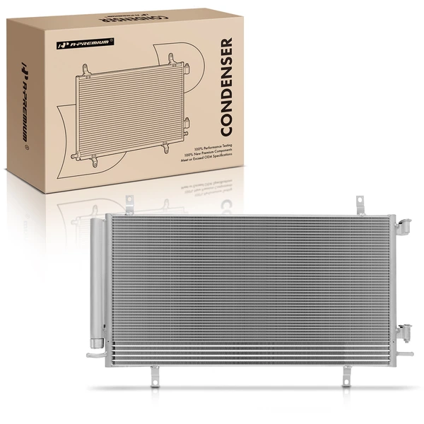 AC Condenser with Receiver Drier for Chevrolet Camaro 2012-2015 6.2L 3.6L