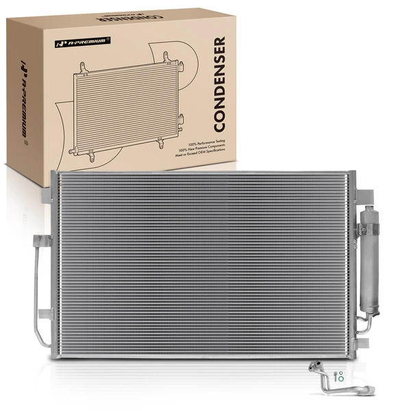 AC Condenser with Receiver Drier for Nissan Altima 2013-2018 Maxima 2016-2021