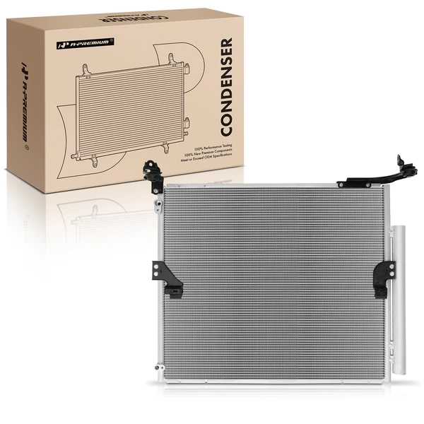 AC Condenser with Receiver Drier for 2010-2019 Lexus GX460