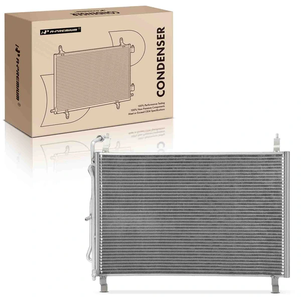 Aluminum AC Condenser with Bracket for 1995-1997 Volkswagen Passat