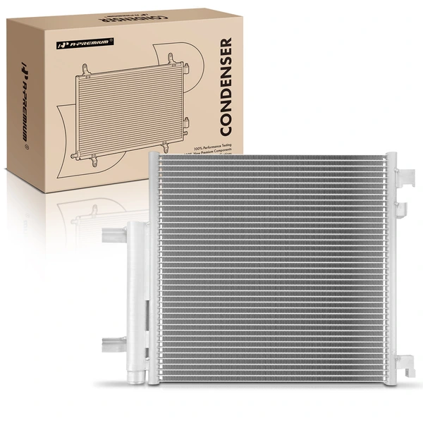 AC Condenser with Receiver Drier for Chevrolet Spark 2013-2015 L4 2.0L