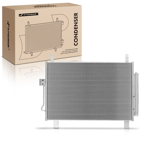AC Condenser with Receiver Drier for 2013-2019 Nissan Pathfinder