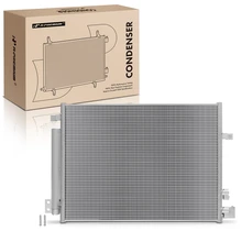 AC Condenser with Receiver Drier for Cadillac CTS 2014-2015 ATS 2013-2015