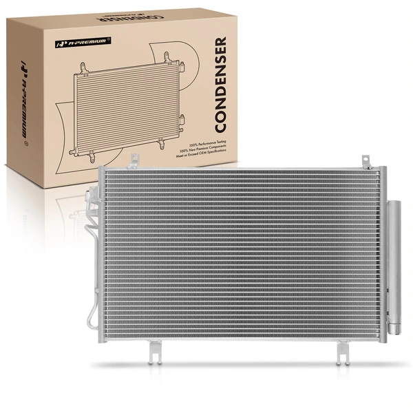 AC Condenser with Receiver Drier for 2014-2021 Mazda 6