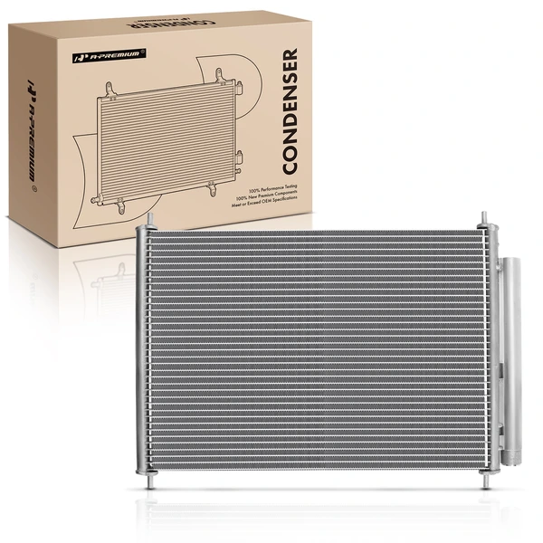 AC Condenser with Receiver Drier for 2014-2015 2017 Honda Accord