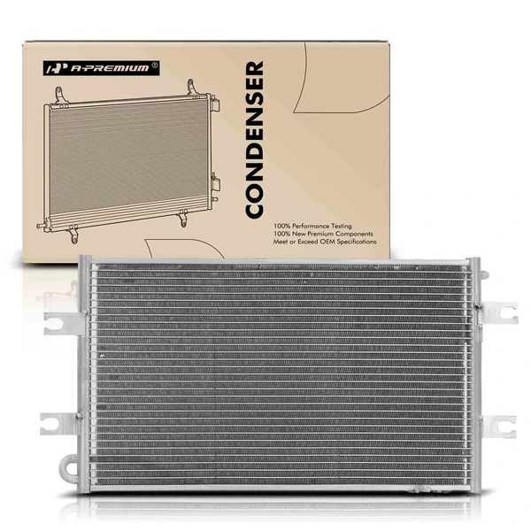 AC Condenser with Bracket for 1990-1994 Mazda 323