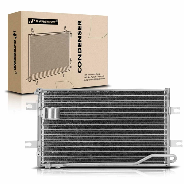 AC Condenser with Bracket for Mazda Protege 323 1990-1994 Miata 90-97 1.6L 1.8L