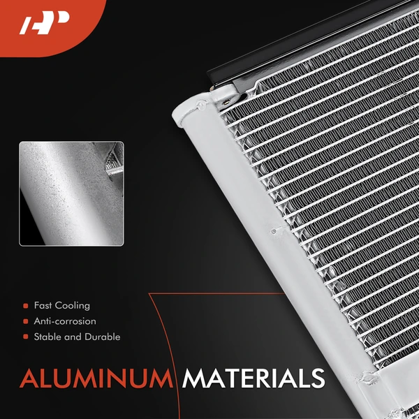 AC Condenser without Receiver Drier for BMW E34 E39 525i 530i E23 E32 E38 735i