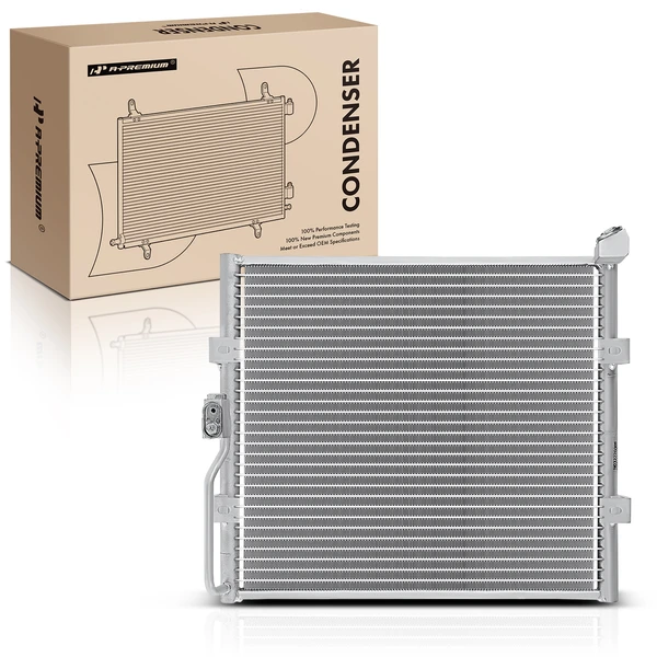 AC Condenser without Receiver Drier for Honda Civic 1992-1993 Civic del Sol