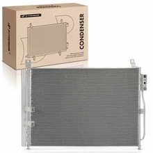 AC Condenser with Receiver Drier & Bracket for 2014-2018 INFINITI Q50