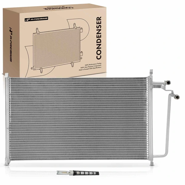 AC Condenser for Chevrolet Cavalier Buick Skyhawk Pontiac Sunbird L4 2.0L 2.2L
