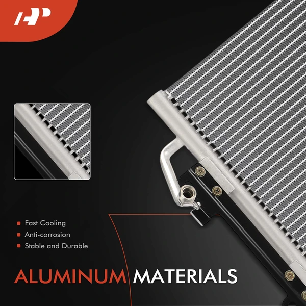 AC Condenser with Bracket for Saturn SC SC1 SC2 SL SL1 SL2 SW1 SW2 1991-1993