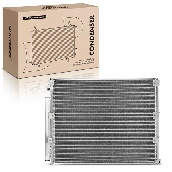 AC Condenser with Receiver Drier & Bracket for 1998-1999 Lexus LX470