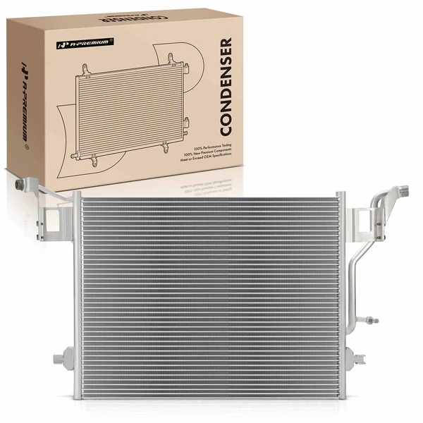 AC Condenser with Bracket for Audi A6 Quattro Allroad Quattro S6 S8 V8 4.2L