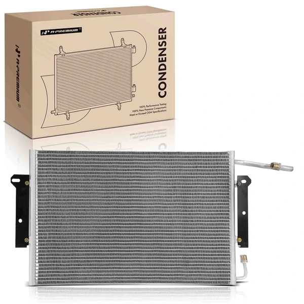 AC Condenser with Bracket for Chevrolet Beretta Corsica Pontiac Grand Am Buick