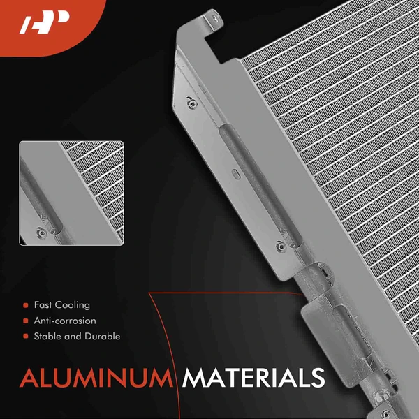 AC Condenser with Bracket for Chevrolet Prizm 1998-2002 L4 1.8L