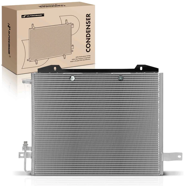 Aluminum AC Condenser with Bracket for Sterling Truck Acterra Acterra 5500 6500