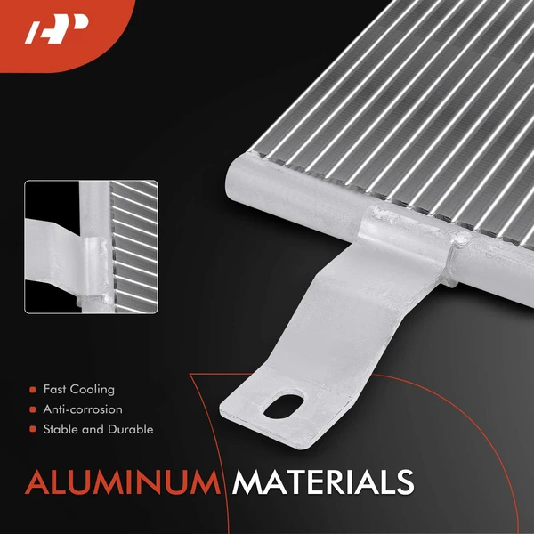 Aluminum AC Condenser with Bracket for Sterling Truck Acterra Acterra 5500 6500