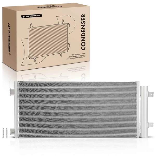 AC Condenser with Receiver Drier and Bracket for Chevrolet Cruze 2016-2019