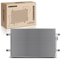 AC Condenser without Receiver Drier, with Bracket for Freightliner Cascadia