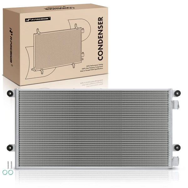 AC Condenser without Receiver Drier for 2016-2019 Volvo VHD