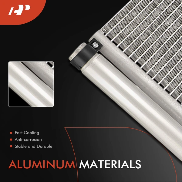 AC Condenser with Receiver Drier & Bracket for BMW F32 F33 435i F87 M2 F80 M3 F82