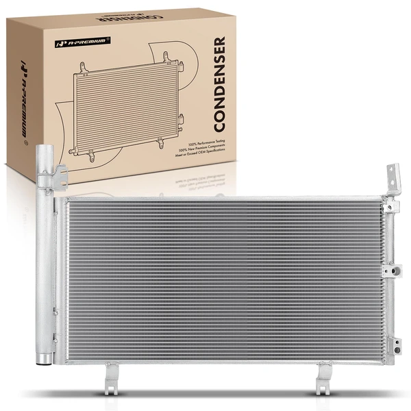 AC Condenser with Drier & Bracket for 2010-2016 Lexus LS600h