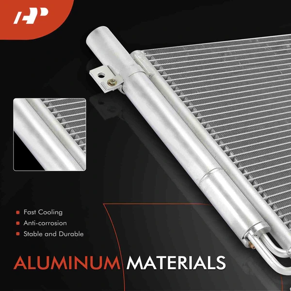 AC Condenser with Receiver Drier & Bracket for Chevy Equinox 2008-2009 Pontiac