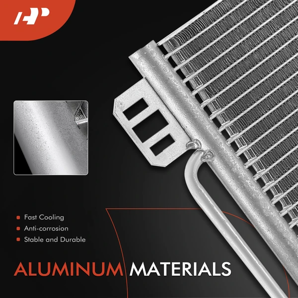 AC Condenser with Receiver Drier for Mercedes-Benz C230 C55 AMG CLK320