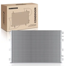 AC Condenser without Receiver Drier for 2008-2009 2011 Kenworth C500
