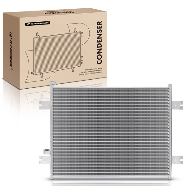 AC Condenser without Receiver Drier for 1997-2004 Peterbilt 330