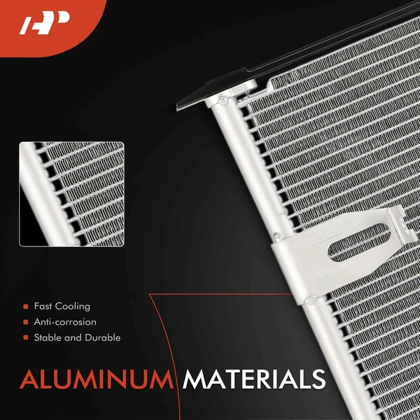 AC Condenser with Bracket for BMW E34 M5 1991-1993 L6 3.6L Naturally Aspirated