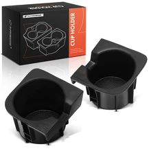 2 Pcs Center Console Cup Holder Insert Left & Right