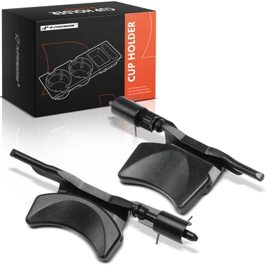 2 Pcs Center Console Cup Holder Retractable Buckle