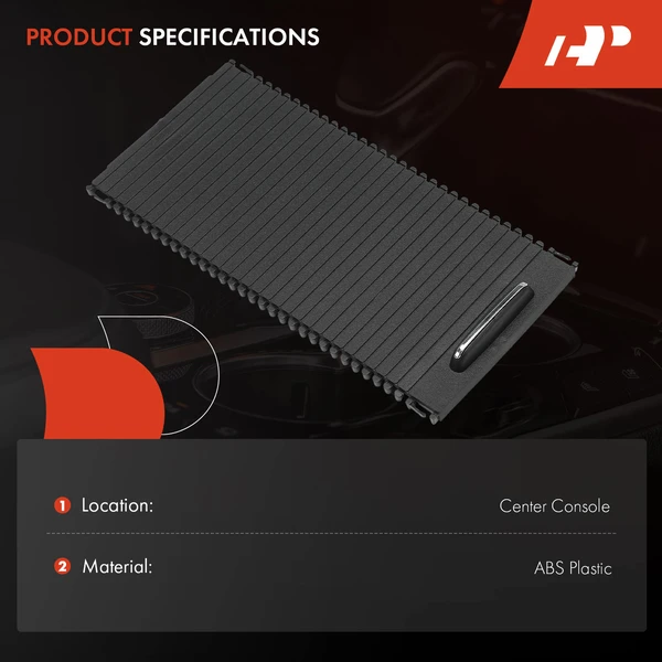 Center Console Cup Holder Roller Blind Cover for Mercedes-Benz W204 C204 W212