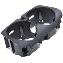 Front Black Dual Cup Holder for 2015 Mercedes-Benz C400