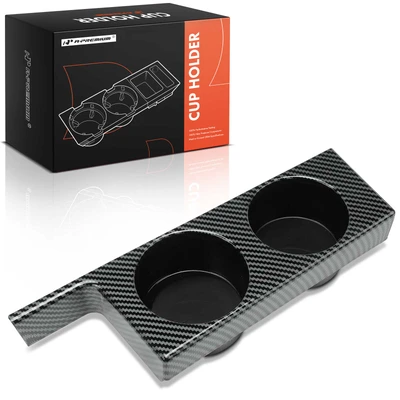 Front Center Console Carbon Fiber Cup Holder