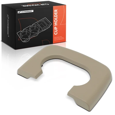 Front Console Beige Cup Holder Drink Armrest Pad