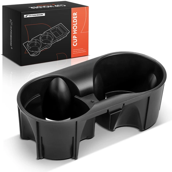 Front Center Console Black Cup Holder for Jeep JK Wrangler 2007-2010