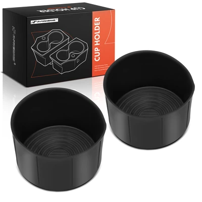 2 Pcs In Center Console Cup Holder Insert
